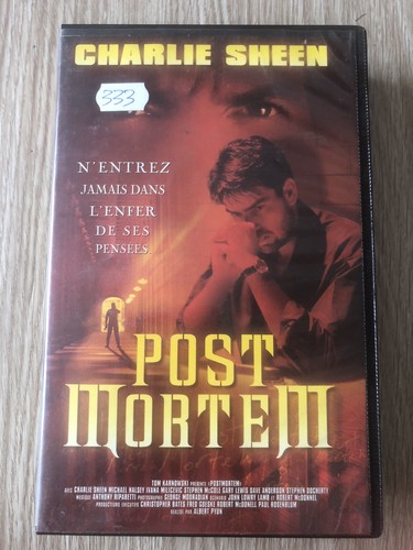 Cassette vhs film post mortem - cassette,