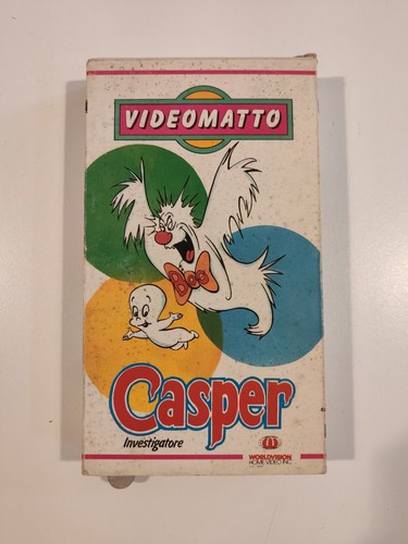 Casper investigatore vhs - casper,