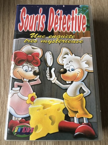 Cassette vidéo vhs - cassette, souris