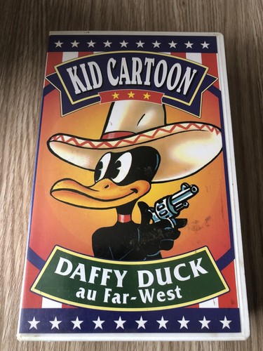 Cassette vidéo vhs daffy - cassette,