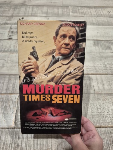 Murder times seven - murder, (vhs)
