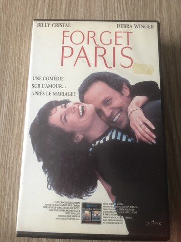 Cassette vhs film forget paris - film,