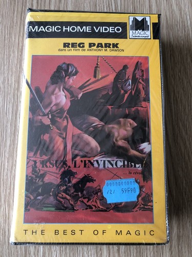 Cassette vidéo vhs - cassette, ursus