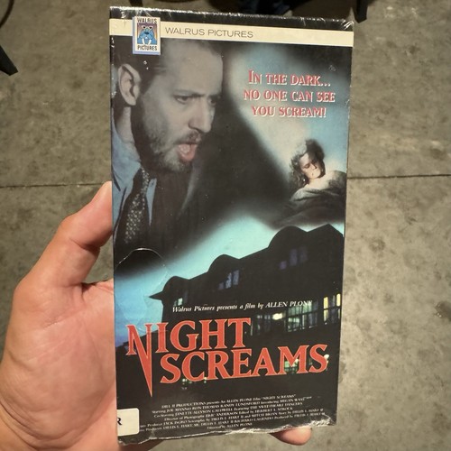 Night screams vhs - vhs, sealed
