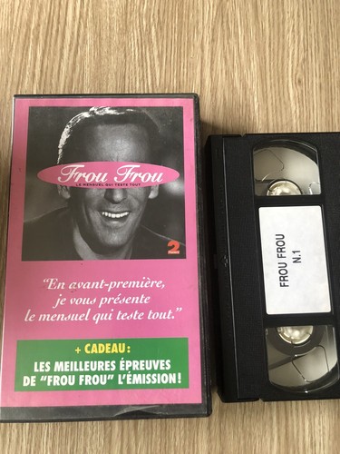 Cassette vidéo vhs frou - cassette,