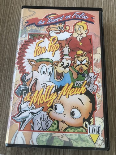 Cassette vidéo vhs fox pop - cassette,