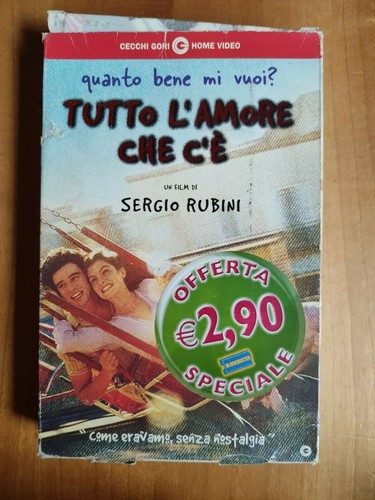 Tutto amore che vhs - c'e',
