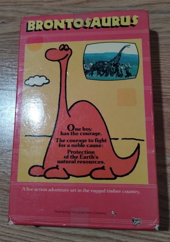 Brontosaurus vhs video gems - vhs,